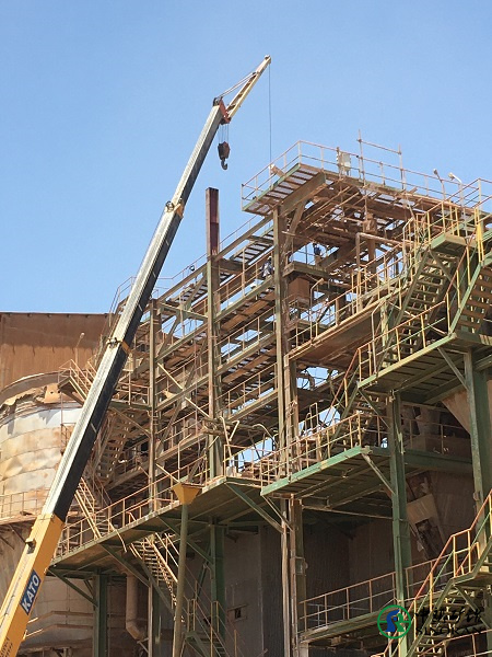 Roasting Furnace and Waste Heat Recovery Project in Iran